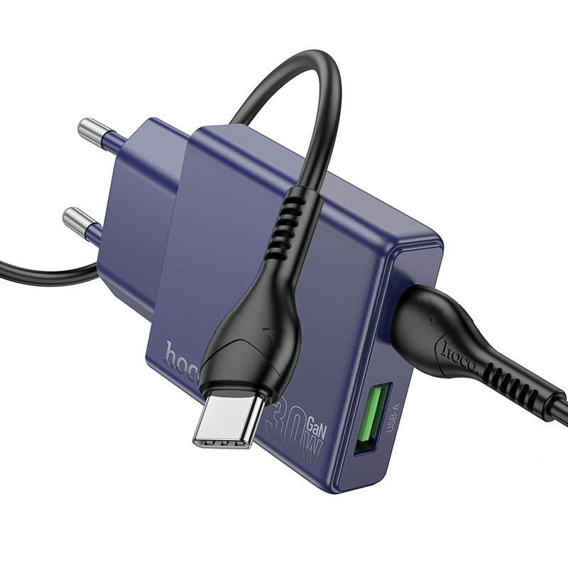 МЗП Hoco N45 Biscuit PD30W+QC3.0 + Type-C to Type-C дивитися фото №4