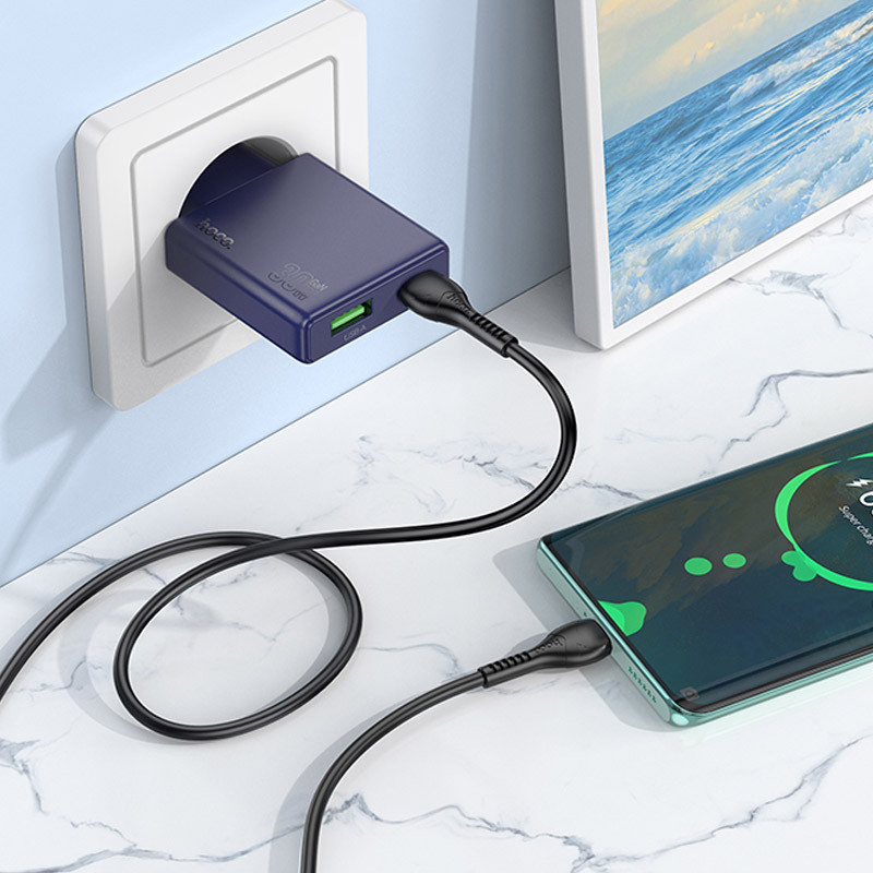 МЗП Hoco N45 Biscuit PD30W+QC3.0 + Type-C to Type-C дивитися фото №5