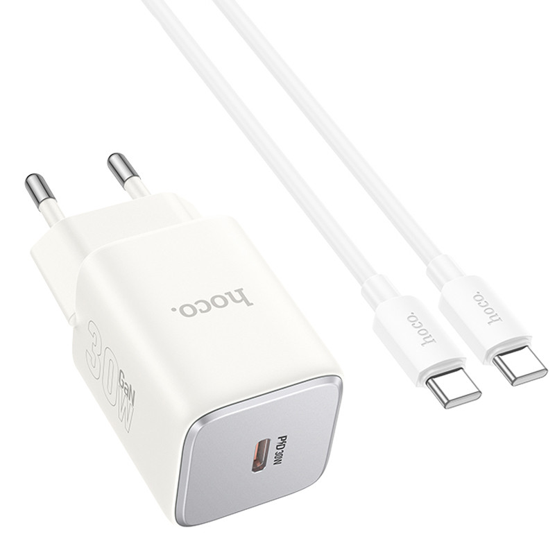 МЗП Hoco N43 Vista 1C PD30W + Type to Type-C дивитися фото №2