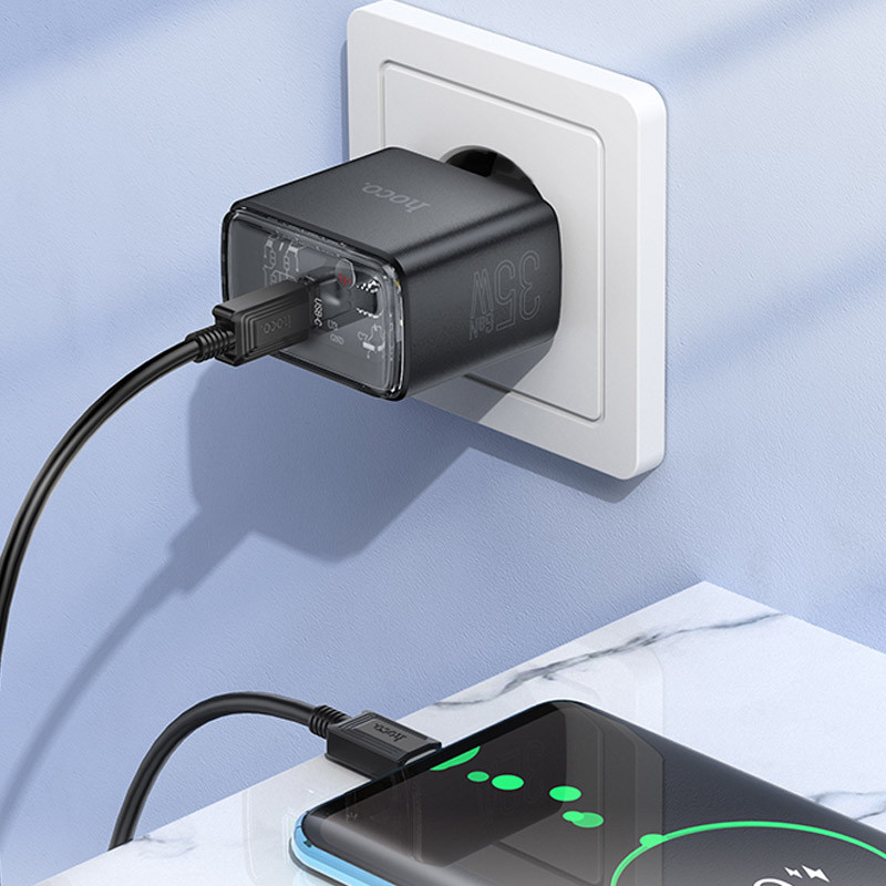 МЗП Hoco CS41A Smart PD35W (1C) + Type-C to Type-C дивитися фото №4