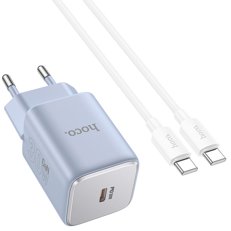 МЗП Hoco N43 Vista 1C PD30W + Type to Type-C дивитися фото №3