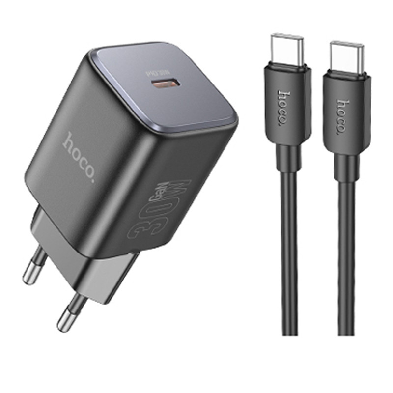 МЗП Hoco N43 Vista 1C PD30W + Type to Type-C дивитися фото №1