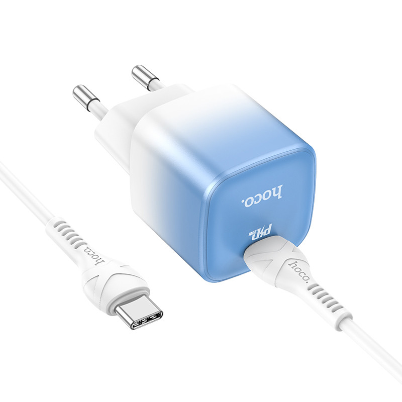 МЗП HOCO C101A PD20W (1C) + Type-C to Type-C на малюнкі №2