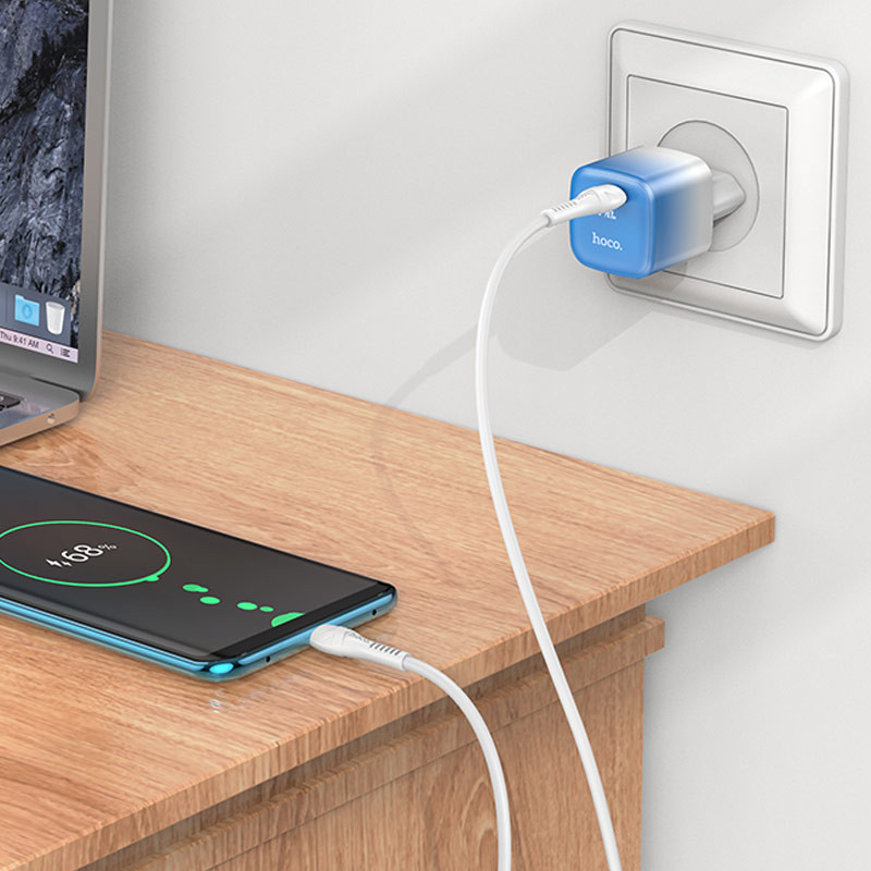 МЗП HOCO C101A PD20W (1C) + Type-C to Type-C на малюнкі №7