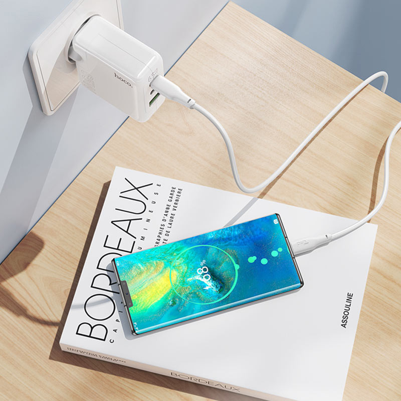 МЗП Hoco C115A Header PD65W (2C1A) на малюнкі №8