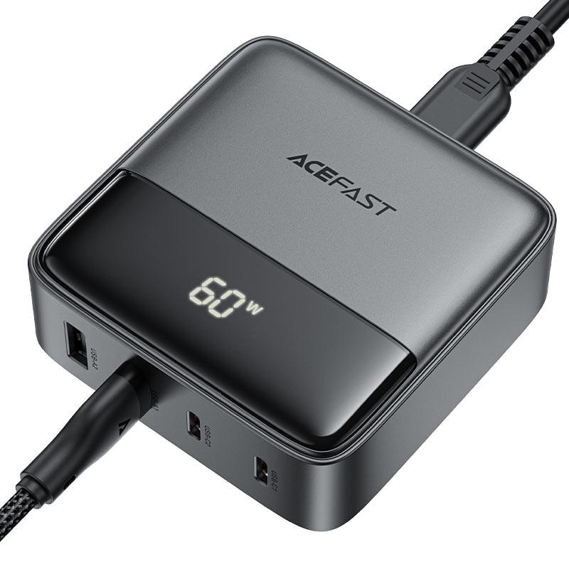 МЗП Acefast Z6 PD65W GaN (2*USB-C+2*USB-A) на малюнкі №3