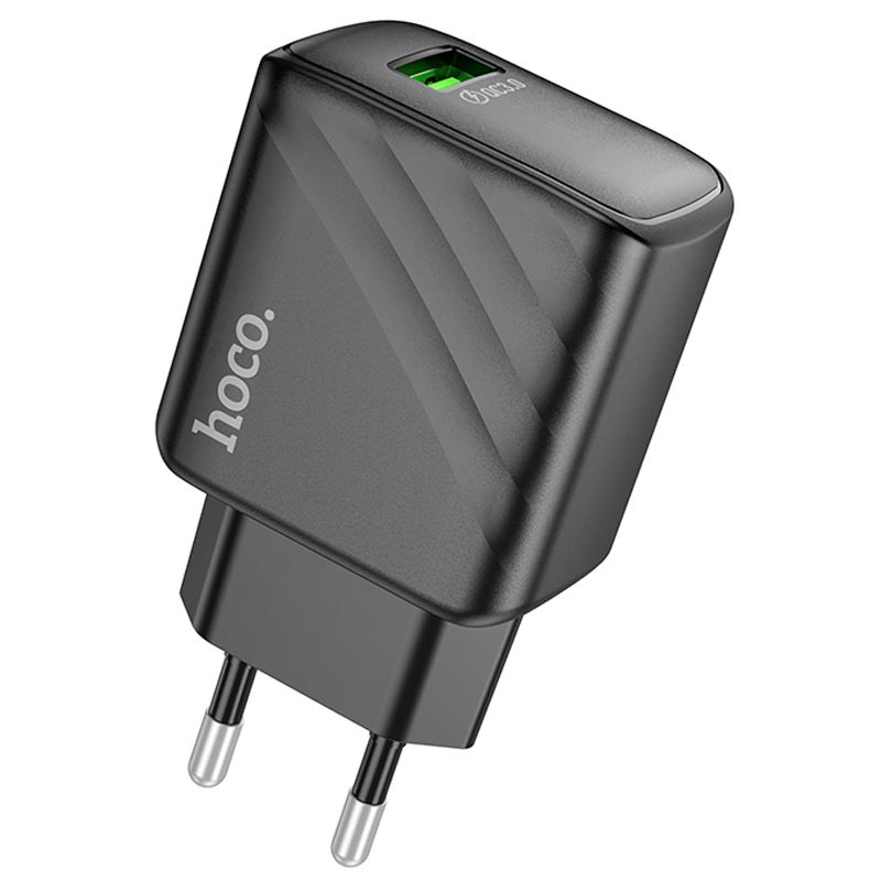 МЗП Hoco CS21A Rich QC3.0 18W (1USB-A), купити оптом з доставкою