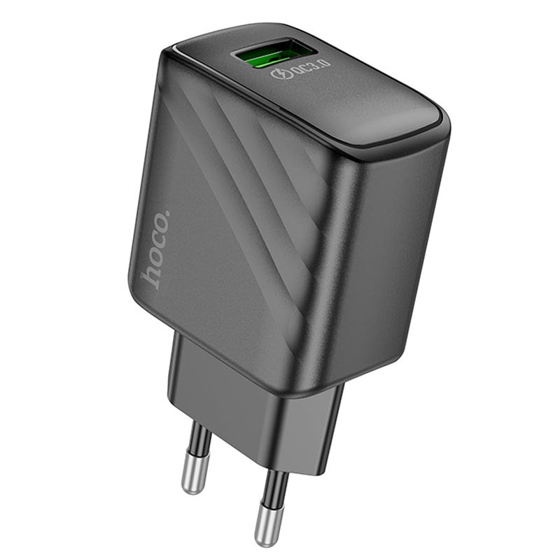 СЗУ Hoco CS21A Rich QC3.0 18W (1USB-A) на картинке №3