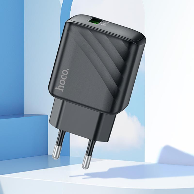 СЗУ Hoco CS21A Rich QC3.0 18W (1USB-A) на картинке №5