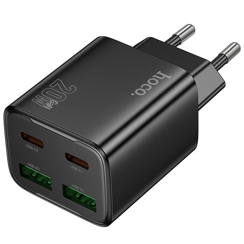 МЗП Hoco N55 Fundador PD20W four-port (2USB-A/2C) на малюнкі №2