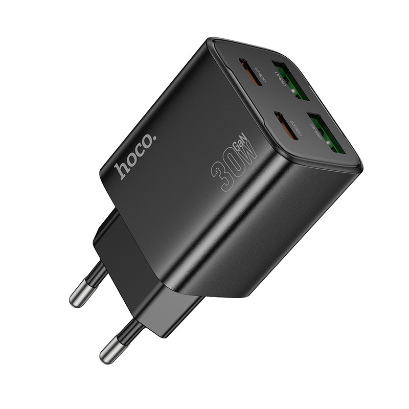 МЗП Hoco N56 Fundador PD30W four-port (2USB-A/2C) на малюнкі №3