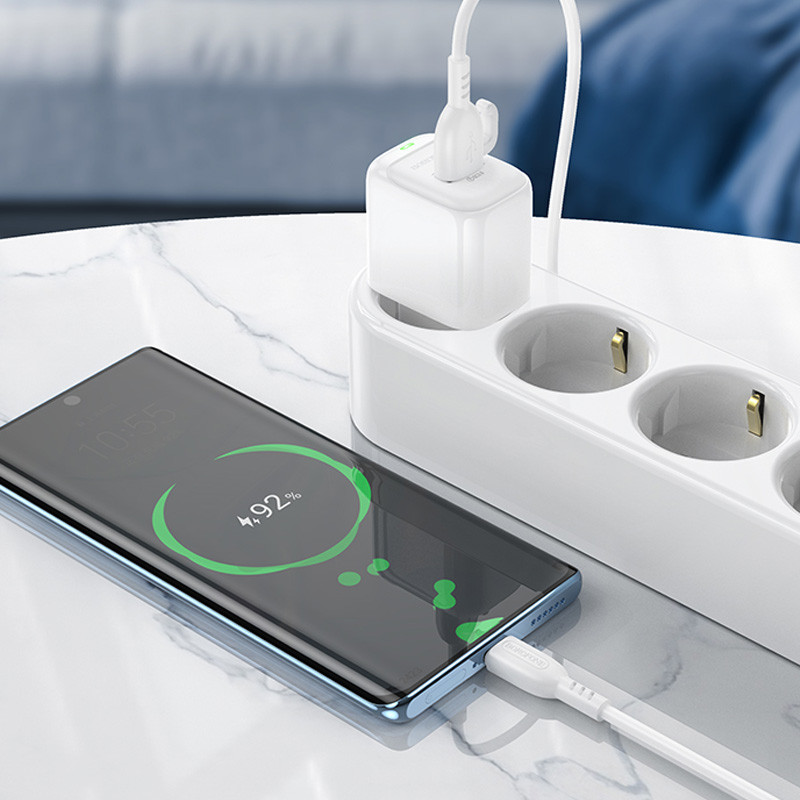 МЗП Borofone BAS42A Potential QC3.0 (1USB-A) + Type-C на малюнкі №8