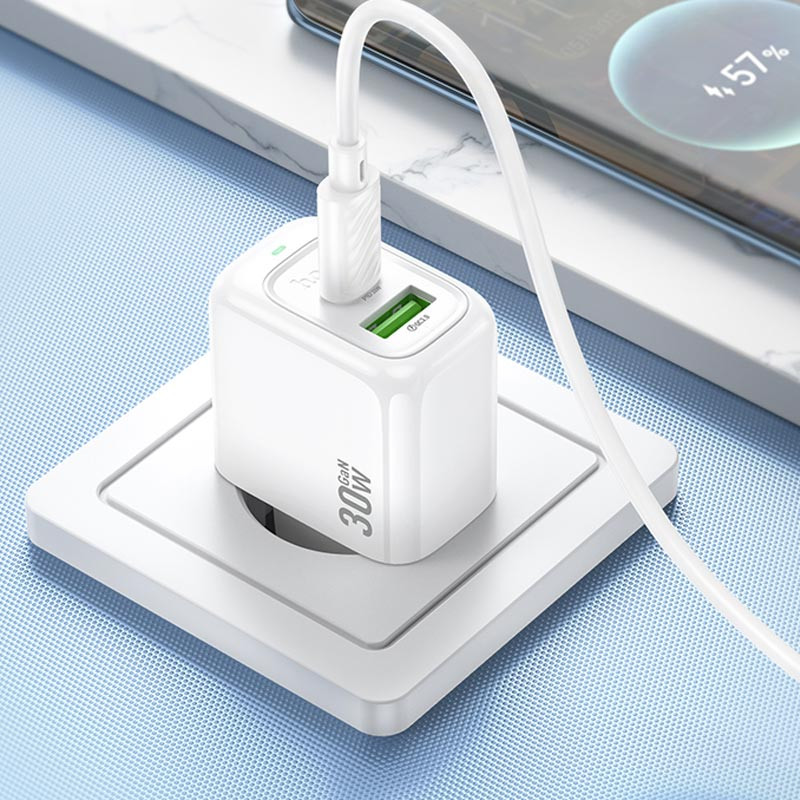 МЗП Hoco CS55A Surplus PD30W+QC3.0 (1USB-A/1C) на малюнкі №8
