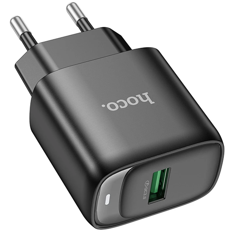 СЗУ Hoco C140A Smart QC3.0 18W (1USB-A), Black 2, купить оптом с доставкой