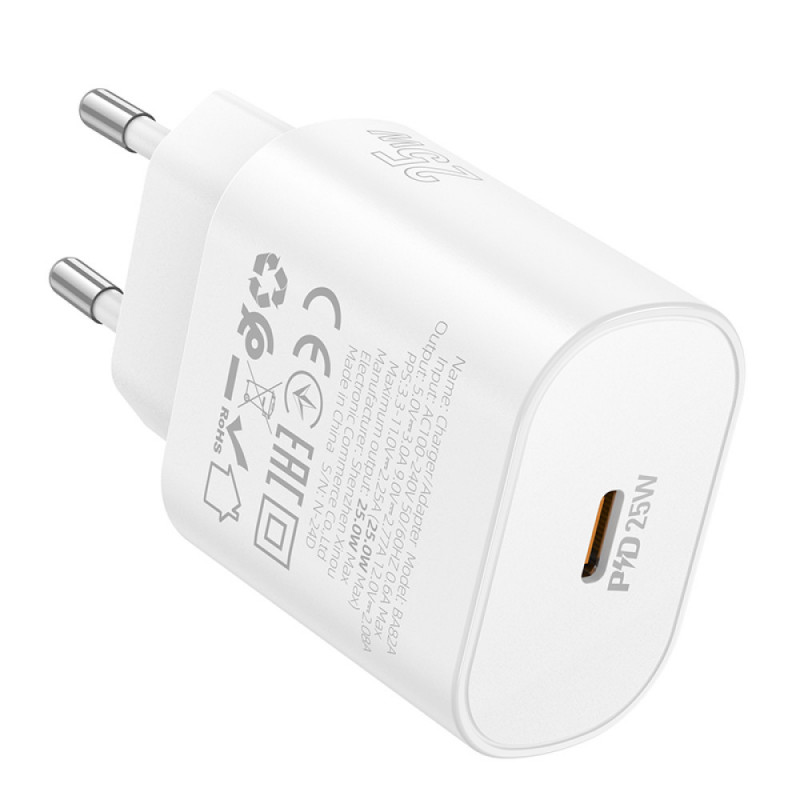 МЗП Borofone BA82A Platinum PD25W (1USB-C) на малюнкі №5