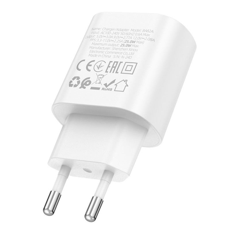 МЗП Borofone BA82A Platinum PD25W (1USB-C) на малюнкі №7