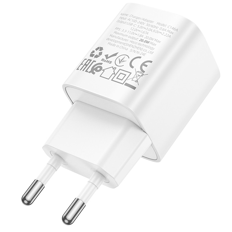 МЗП Hoco C146A Charm PD20W (1USB-C) на малюнкі №4