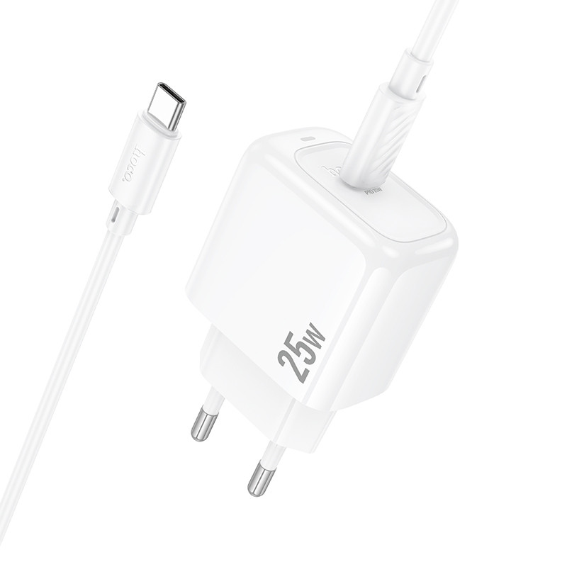 МЗП Hoco CS53A Surplus PD25W (1USB-C) + кабель Type-C to Type-C на малюнкі №5