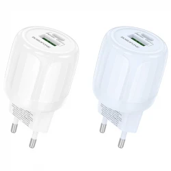 СЗУ Borofone BA93A Lustrous PD20W+QC3.0 (1USB-A/1C)