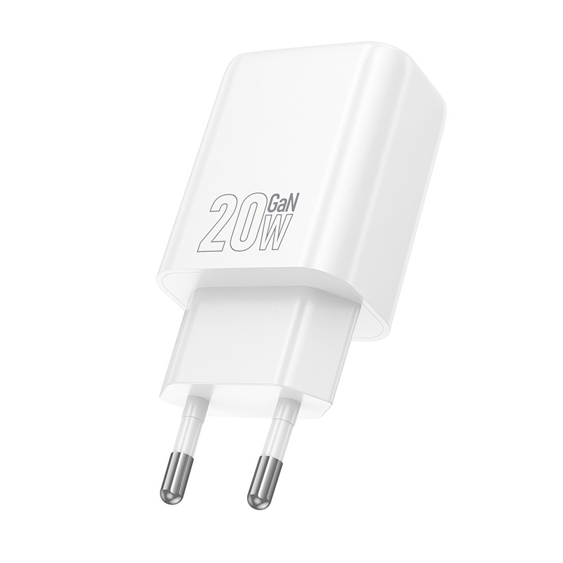 МЗП Hoco N60 Gentle PD20W (1USB-C) + кабель Type-C to Type-C на малюнкі №4