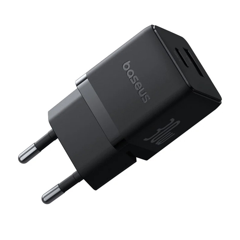 МЗП Baseus Palm Fast Charger 30W (1USB-A/1C) + кабель Type-C to Type-C (P1011160A) на малюнкі №4