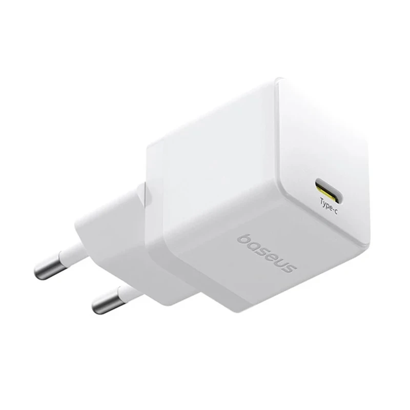 МЗП Baseus Palm Fast Charger 30W (1USB-C) + кабель Type-C to Type-C (P10111605113-01), Moon White 1, купити оптом з доставкою