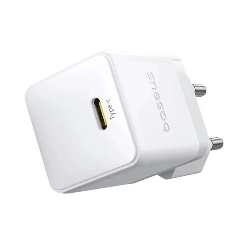 МЗП Baseus Palm Fast Charger 30W (1USB-C) + кабель Type-C to Type-C (P10111605113-01), Moon White 2, купити оптом з доставкою