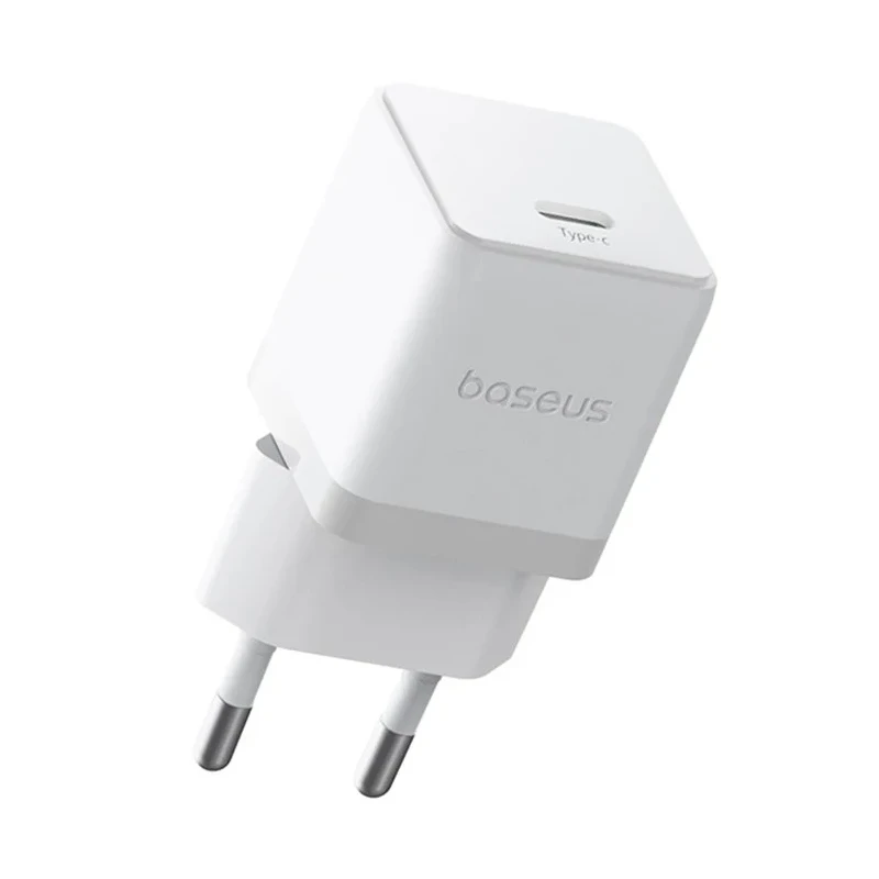 МЗП Baseus Palm Fast Charger 30W (1USB-C) + кабель Type-C to Type-C (P10111605113-01), Moon White 3, купити оптом з доставкою