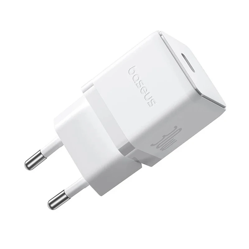 МЗП Baseus Palm Fast Charger 30W (1USB-C) + кабель Type-C to Type-C (P10111605113-01), Moon White 4, купити оптом з доставкою