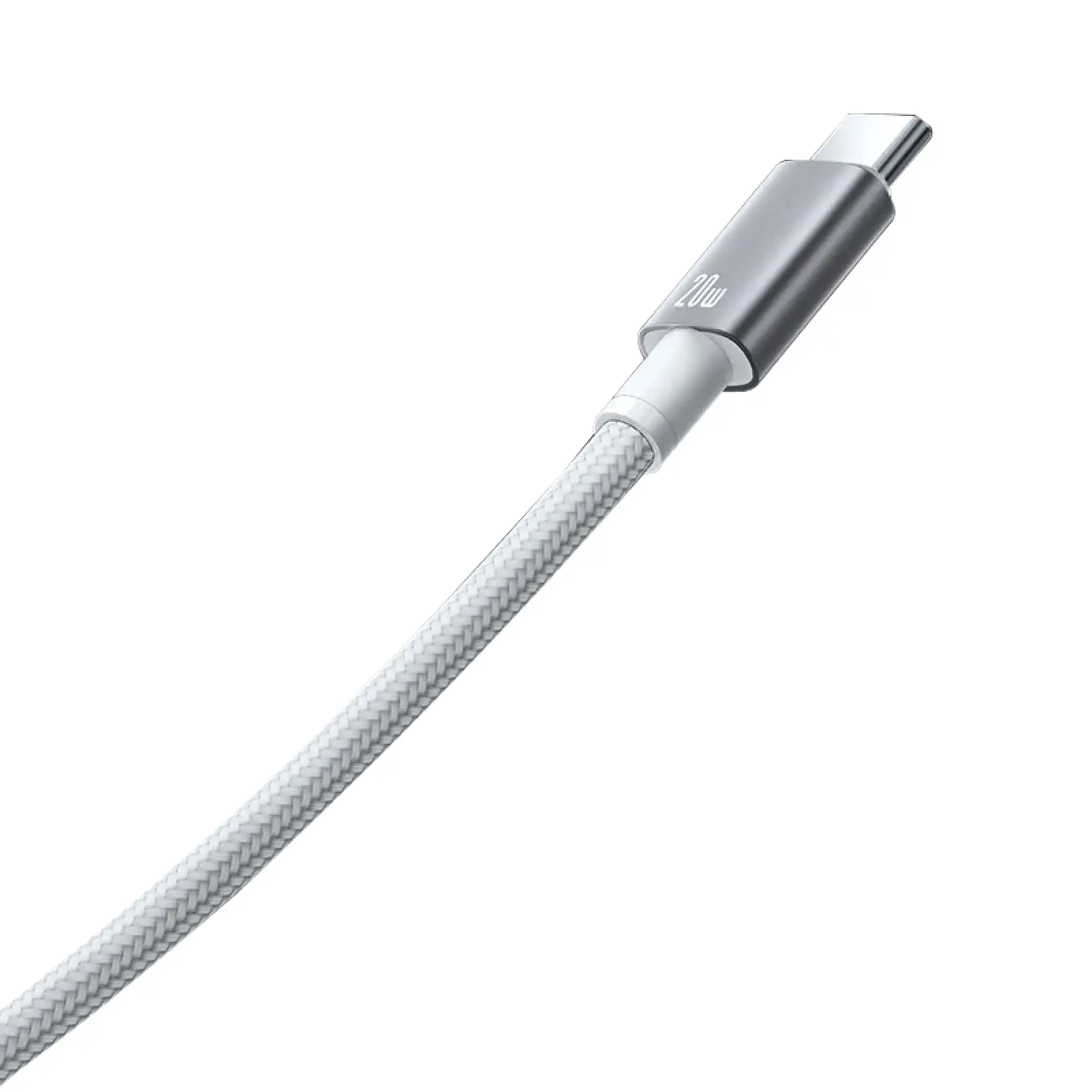 СЗУ Usams US-CC261 GaN JC Ser. 20W (2USB-C) + кабель Type-C to Type-C, White 2, купить оптом с доставкой
