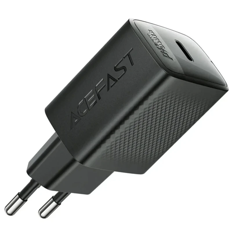 МЗП Acefast A104 GaN PD25W (1USB-C), Black 6, купити оптом з доставкою