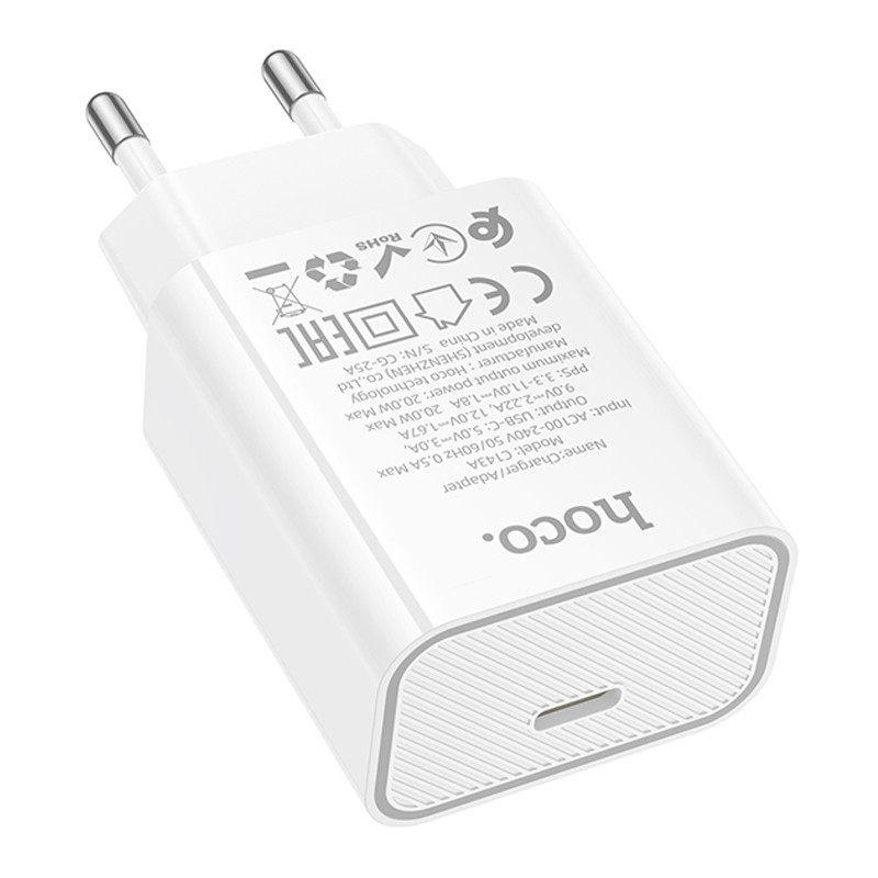 МЗП Hoco C143A Benefit PD20W (1USB-C) на малюнкі №6
