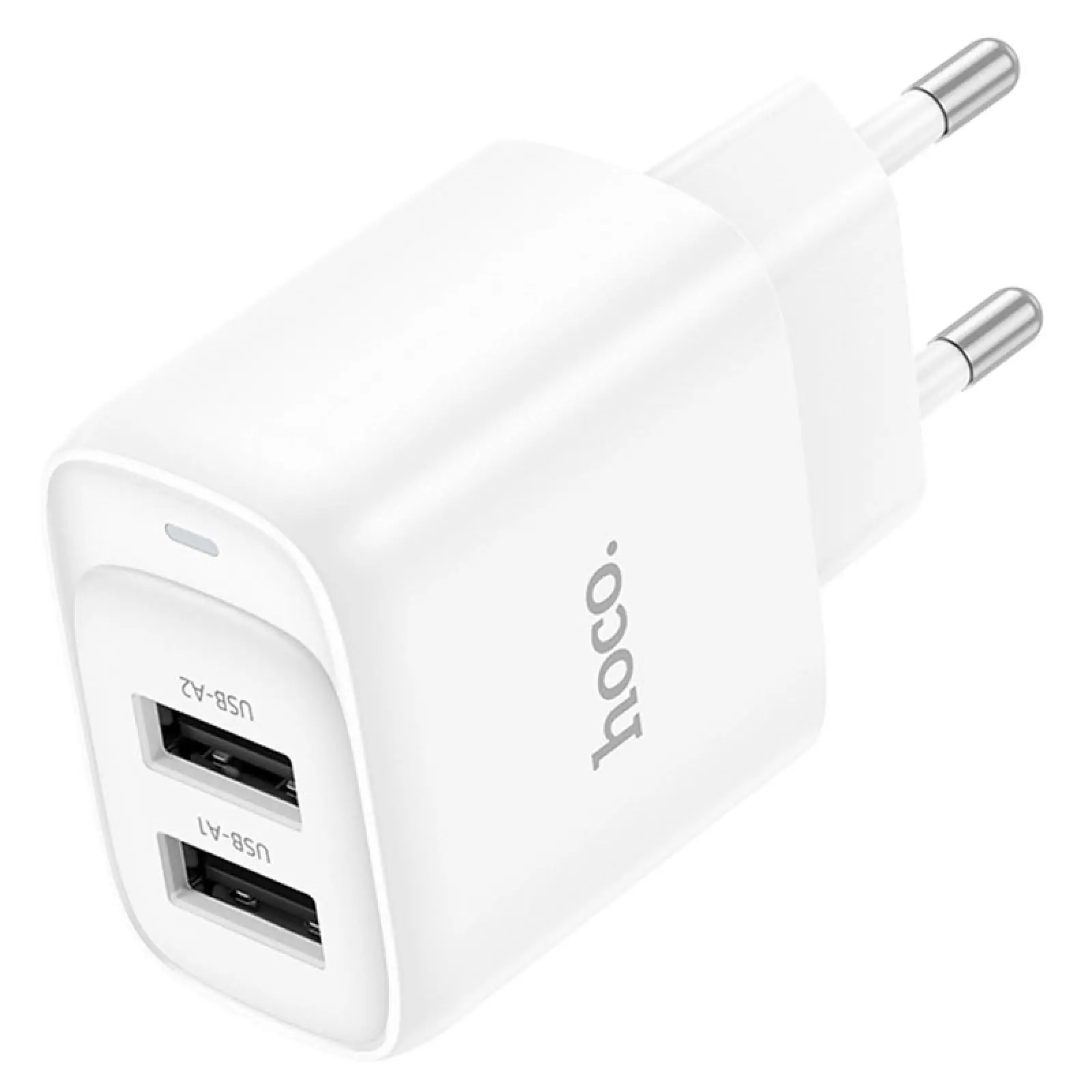 СЗУ Hoco C141A Smart 2.1A (2USB-A), White 1, купить оптом с доставкой