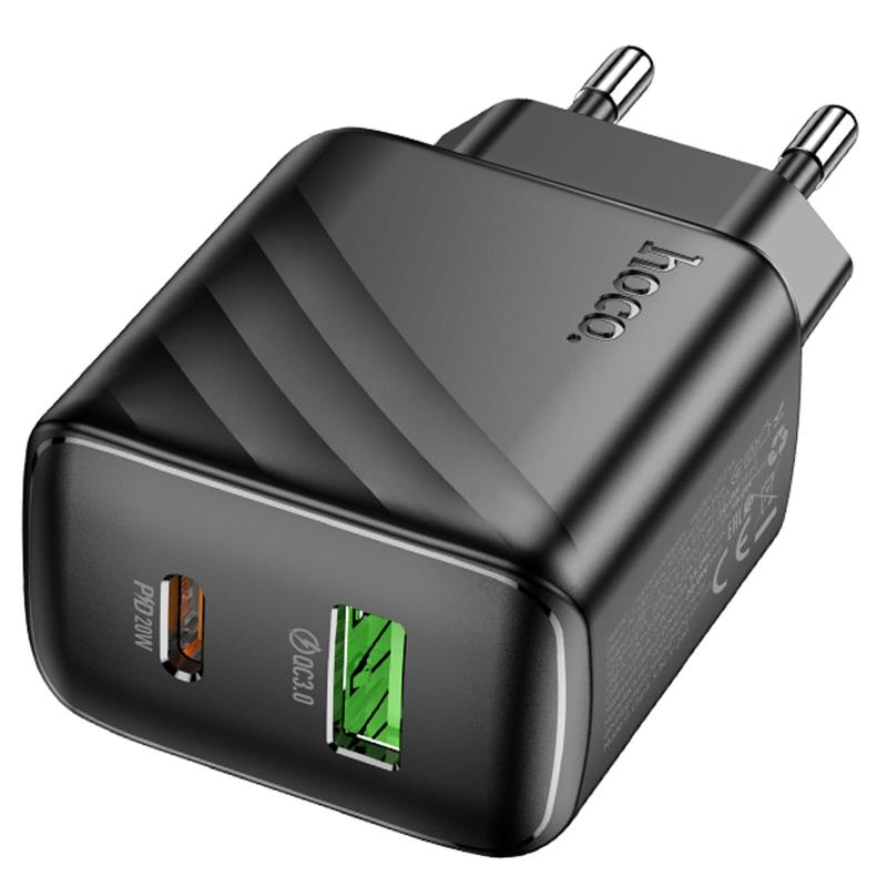 МЗП Hoco CS25A Rico PD20W+QC3.0 (1USB-A/1C) на малюнкі №2