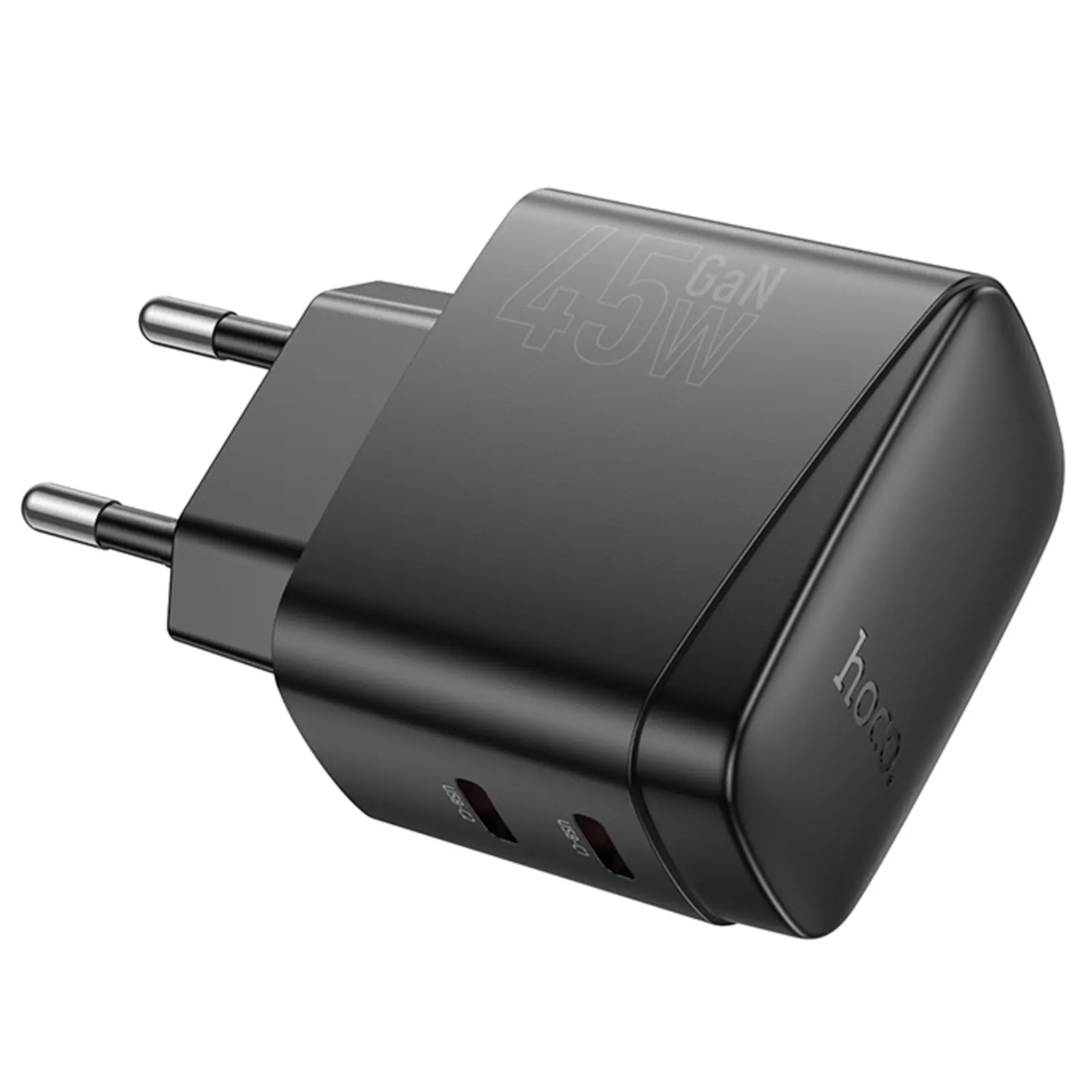 СЗУ Hoco CS62A Bright PD45W (2USB-C), Black 2, купить оптом с доставкой