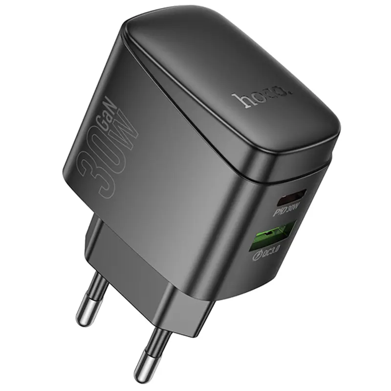 МЗП Hoco CS61A Bright PD30W+QC3.0 (1USB-A/1C), купити оптом з доставкою