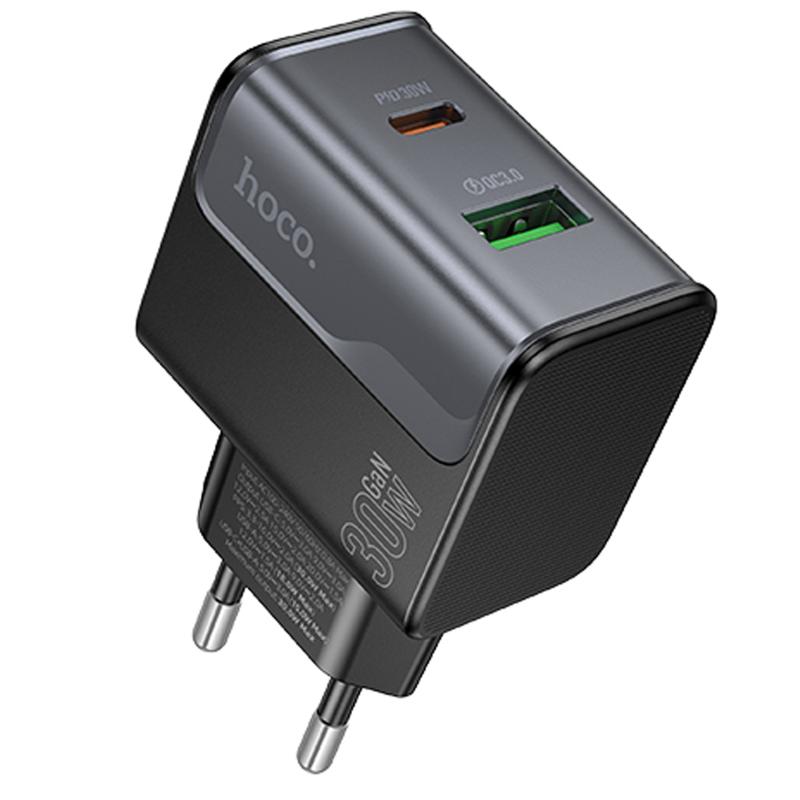 МЗП Hoco CS73A Star Speed PD30W+QC3.0 (1USB-A/1C) на малюнкі №1