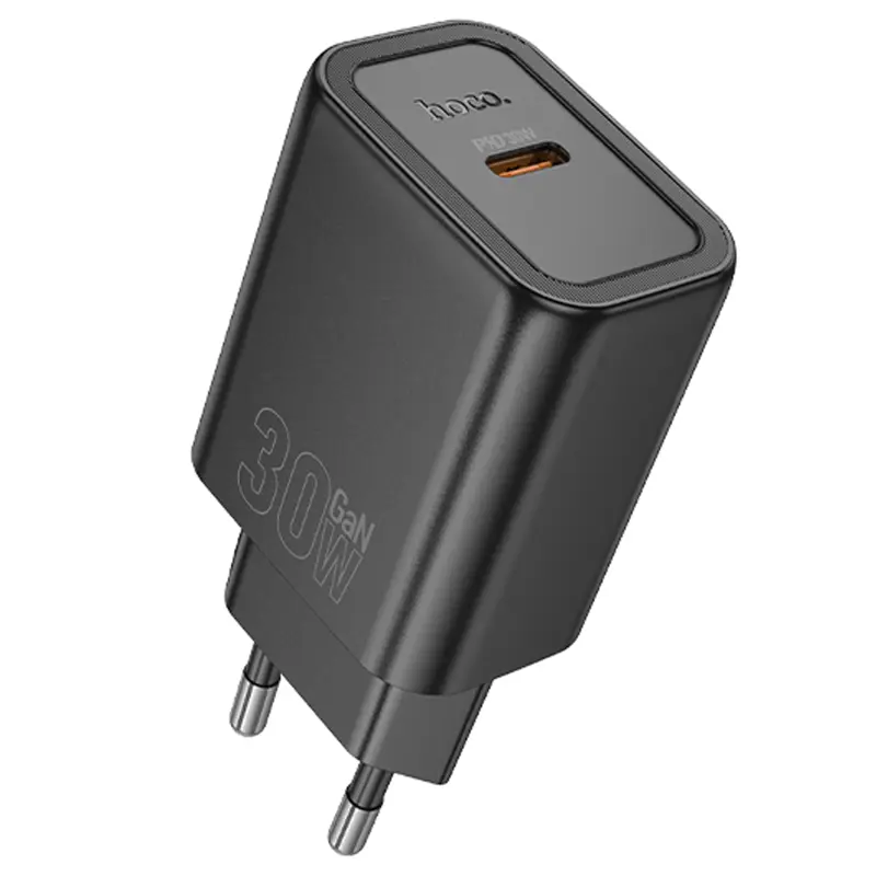 МЗП Hoco N62 Gentle PD30W (1USB-C), Black 1, купити оптом з доставкою