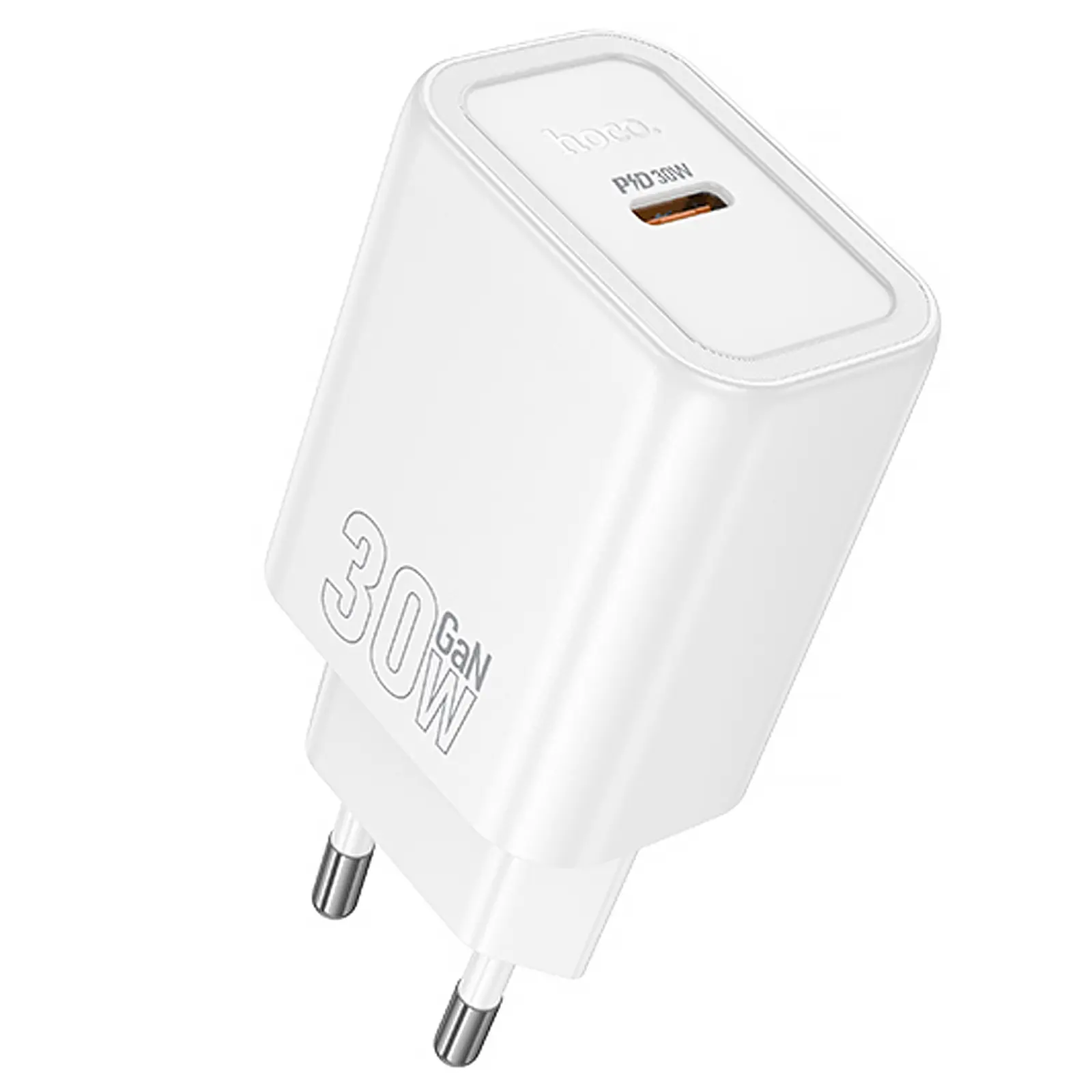 МЗП Hoco N62 Gentle PD30W (1USB-C), White, купити оптом з доставкою