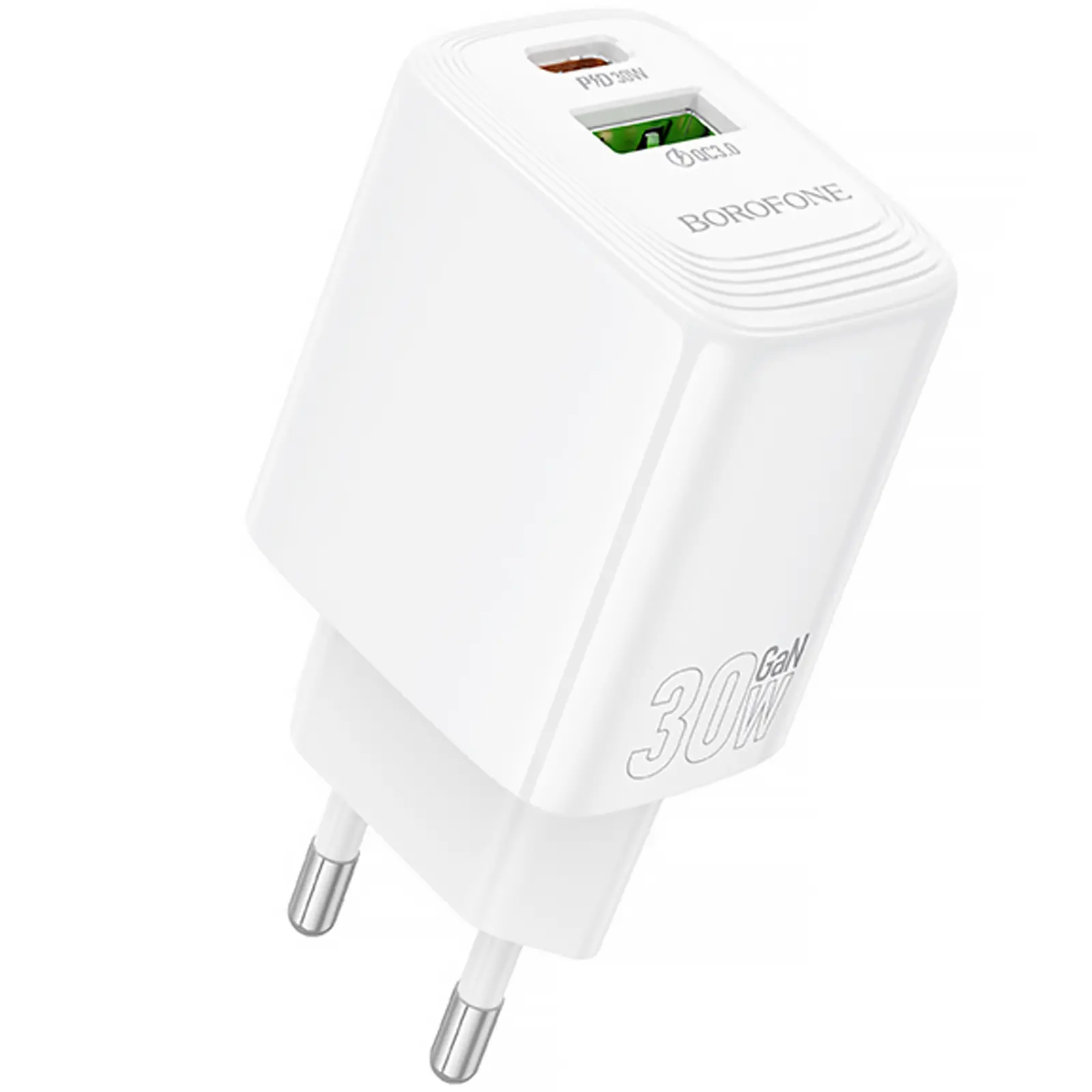СЗУ Borofone BN29 Fuente PD30W+QC3.0 (1USB-A/1C), купить оптом с доставкой