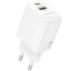 СЗУ Borofone BN29 Fuente PD30W+QC3.0 (1USB-A/1C)