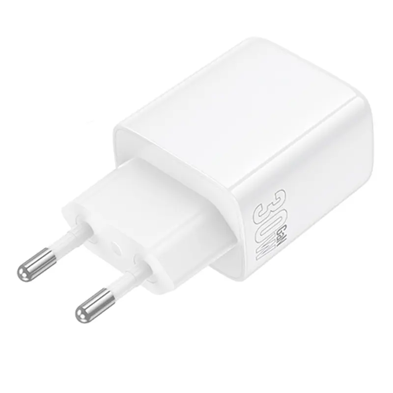 СЗУ Borofone BN29 Fuente PD30W+QC3.0 (1USB-A/1C), White 1, купить оптом с доставкой