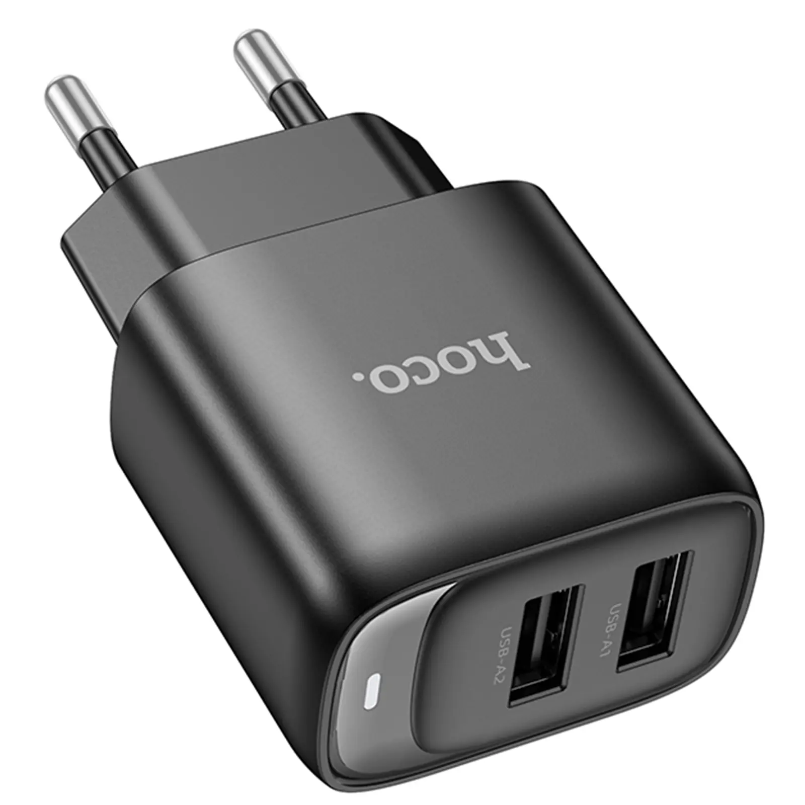 СЗУ Hoco C141A Smart 2.1A (2USB-A), Black, купить оптом с доставкой
