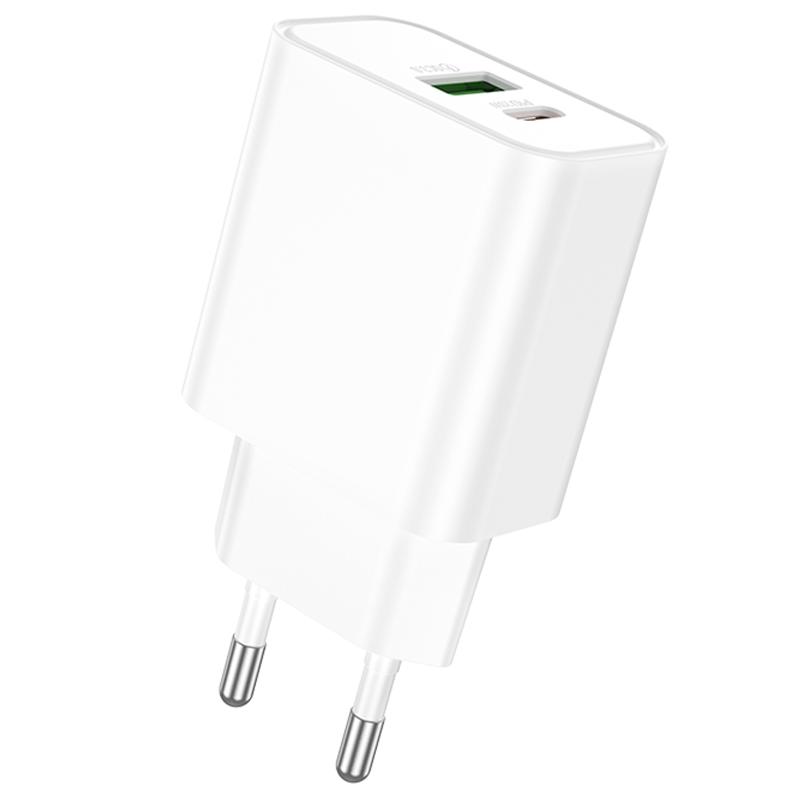 МЗП Borofone BA88A Navy PD20W+QC3.0 (1USB-A/1C) на малюнкі №2