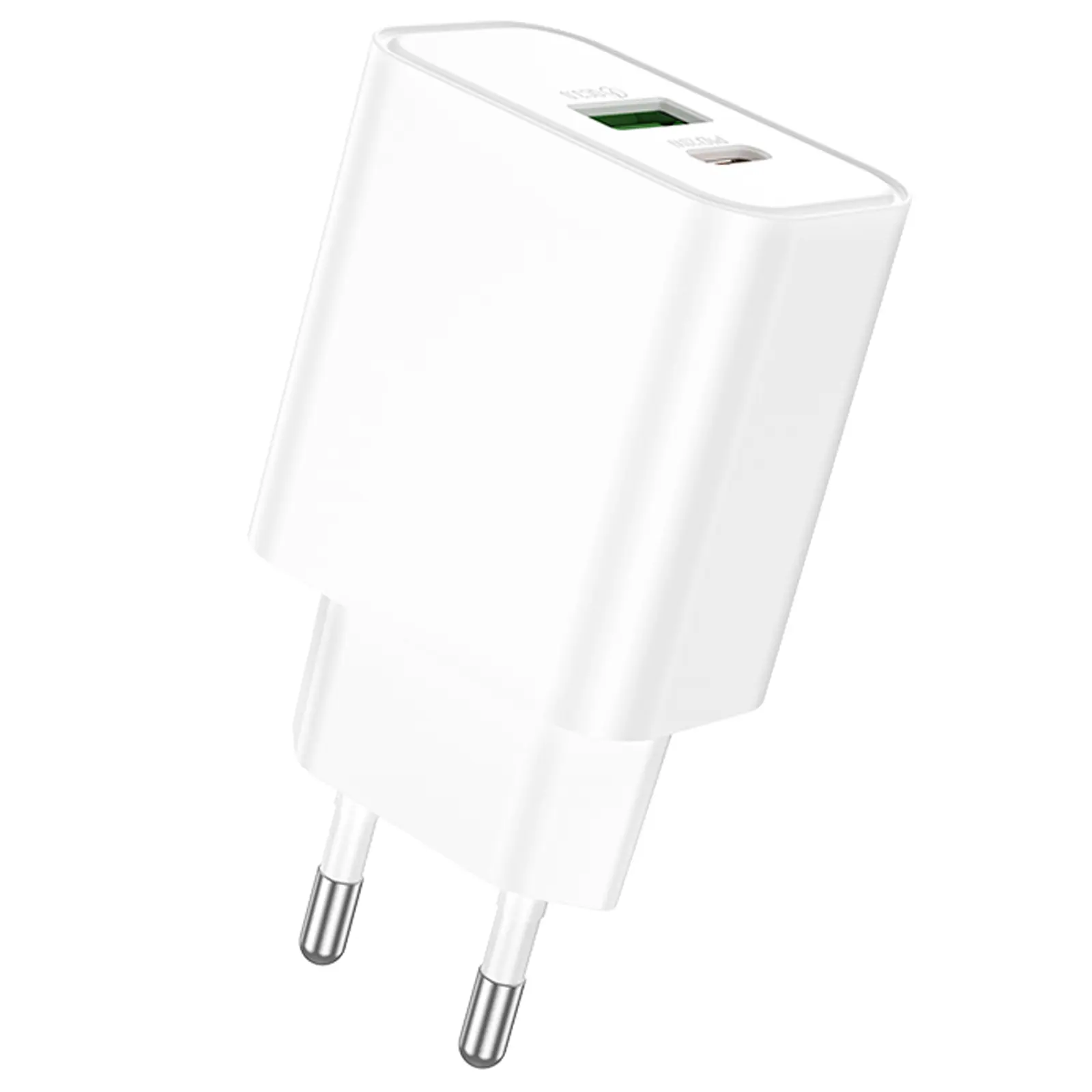 СЗУ Borofone BA88A Navy PD20W+QC3.0 (1USB-A/1C), White 1, купить оптом с доставкой