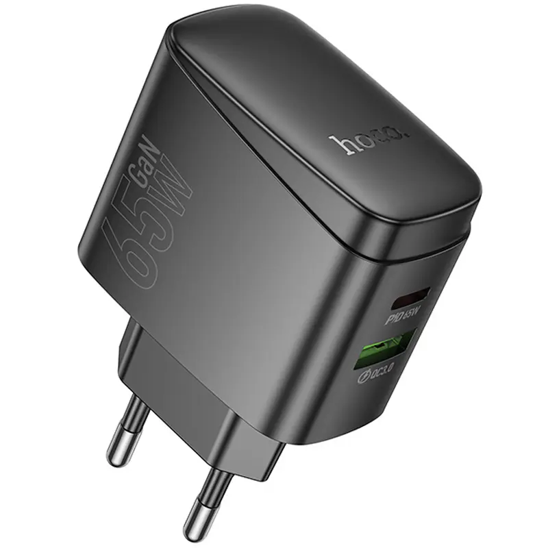 МЗП Hoco CS63A Bright PD65W+QC3.0 (1USB-A/1C), купити оптом з доставкою