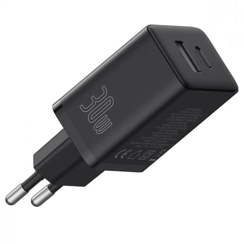 МЗП Baseus Cube Pro Fast Charger PD30W (1USB-A/1C) (P10111404) на малюнкі №1
