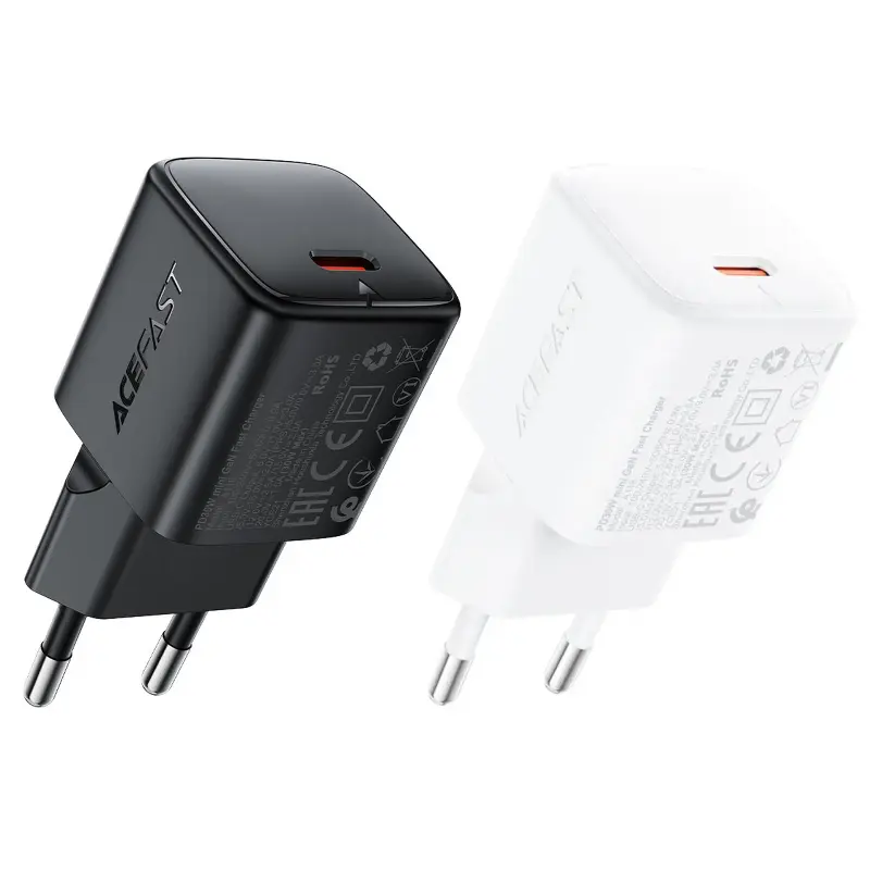 МЗП Acefast A118 PD30W GaN (1USB-C), купити оптом з доставкою