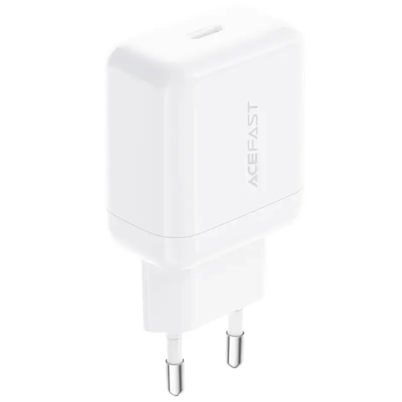 МЗП Acefast A130 PD20W (1USB-C), White, купити оптом з доставкою