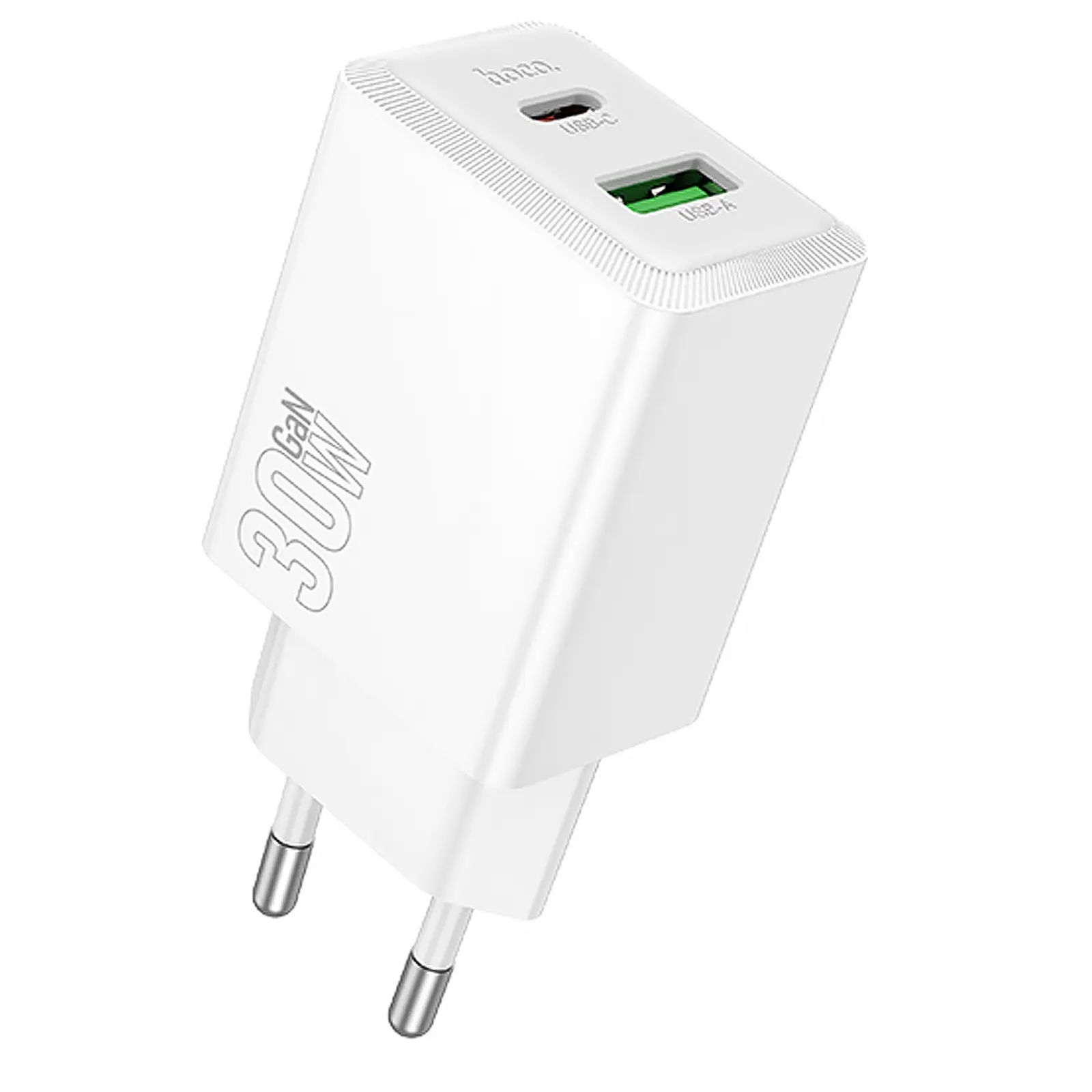 СЗУ Hoco N71 Nuevo PD30W+QC3.0 (1USB-A/1C), White, купить оптом с доставкой
